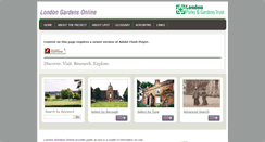 Desktop Screenshot of londongardensonline.org